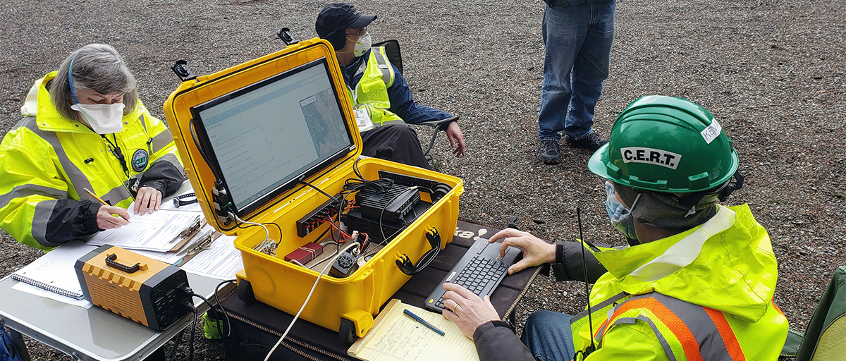 Image of CERT & ACS teams using RangerTrak