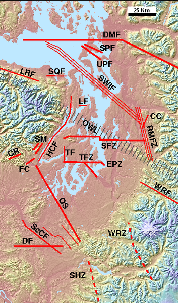 Puget Sound Faults